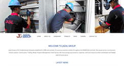 Desktop Screenshot of jazalgroup.com